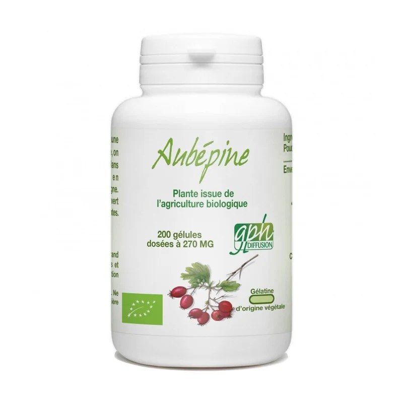 GPH DIFFUSION  GPH DIFFUSION AUBEPINE BIO 200 gelules