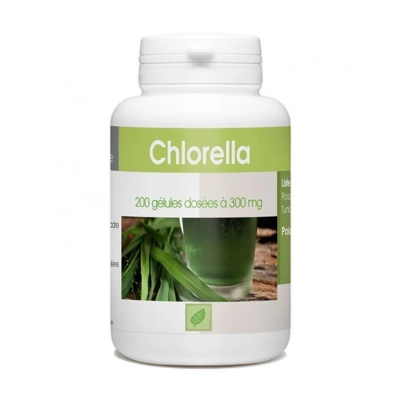 GPH DIFFUSION  GPH DIFFUSION CHLORELLA - 200 GÉLULES À 300 MG
