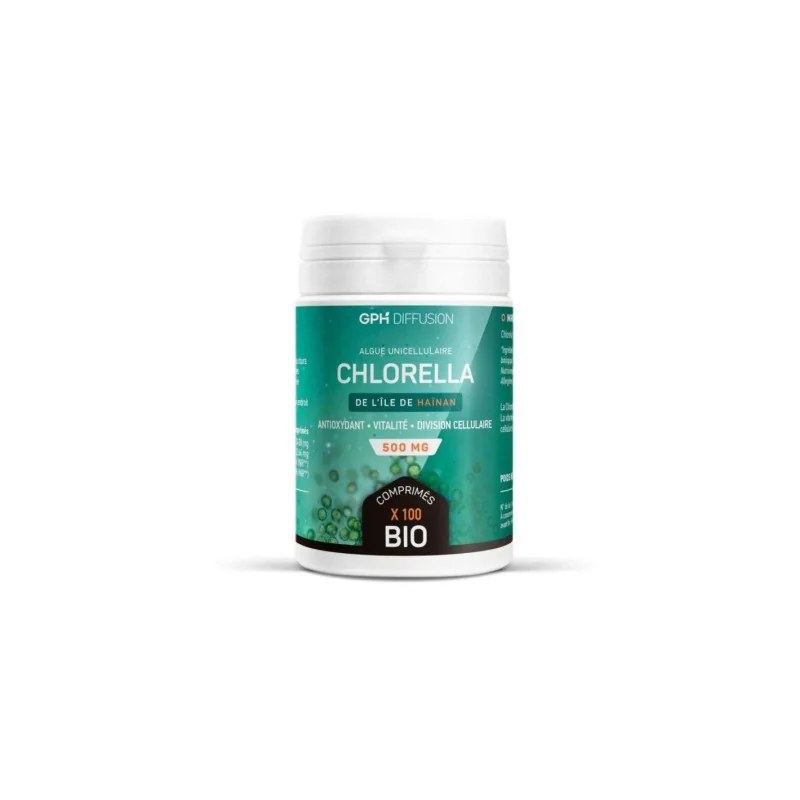 GPH DIFFUSION  GPH DIFFUSION CHLORELLA BIO 100 comprimes