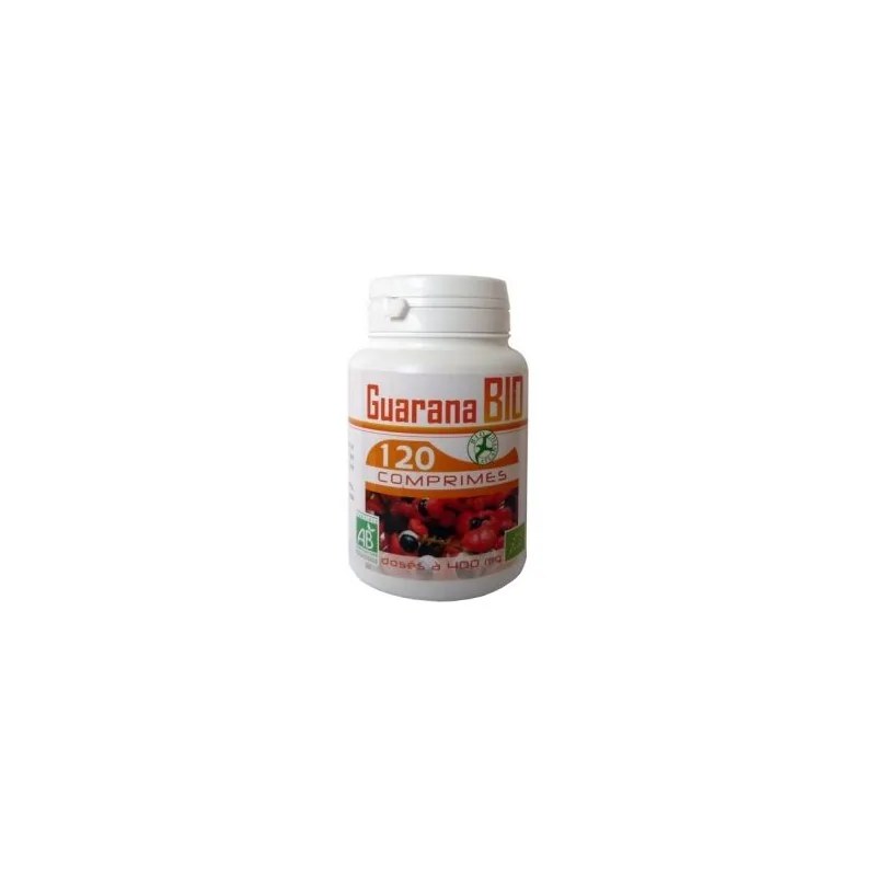 GPH DIFFUSION  GPH DIFFUSION  GUARANA BIO  120 comprimés