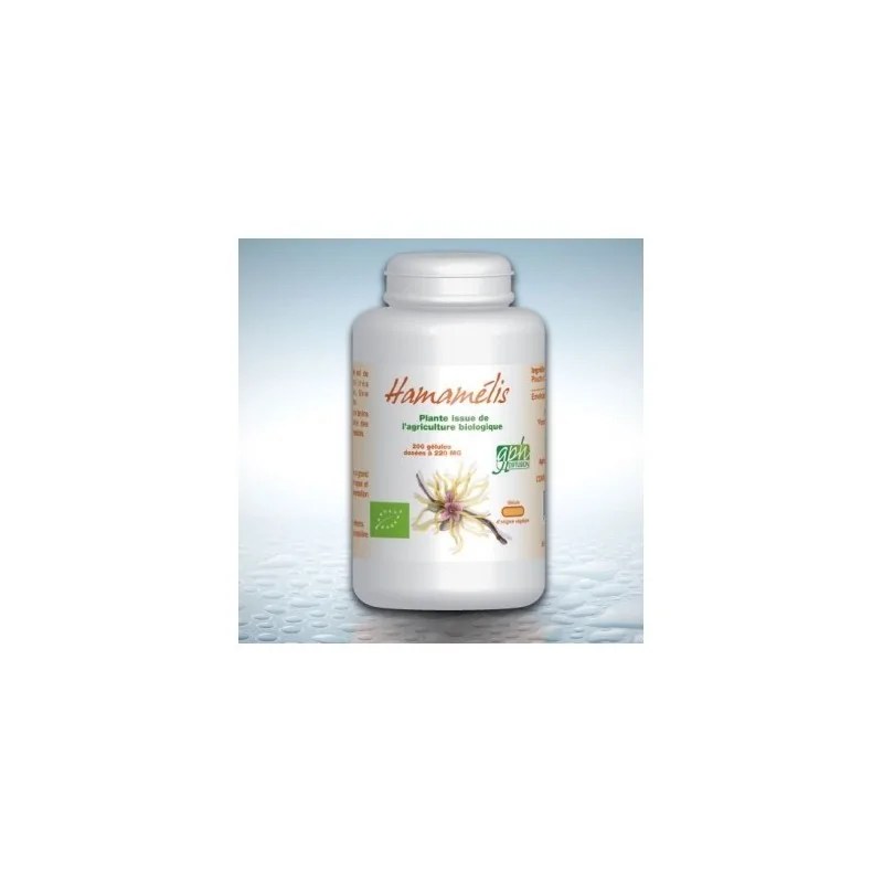 GPH DIFFUSION  GPH DIFFUSION HAMAMELIS Bio 200 gélules