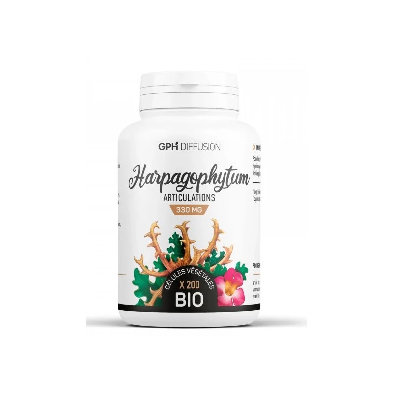 GPH DIFFUSION  GPH DIFFUSION HARPAGOPHYTUM Bio 200 GELULES