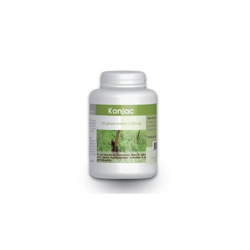 GPH DIFFUSION  GPH DIFFUSION KONJAC 450MG - 100 GÉLULES