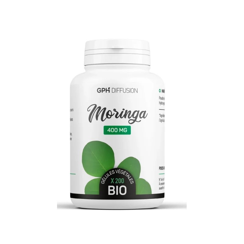 GPH DIFFUSION  GPH DIFFUSION MORINGA OLEIFERA BIO - 200 GELULES