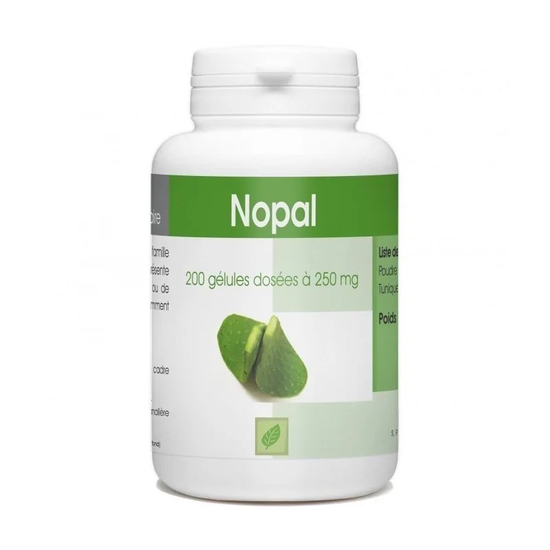 GPH DIFFUSION  GPH DIFFUSION NOPAL 250MG - 200 GÉLULES