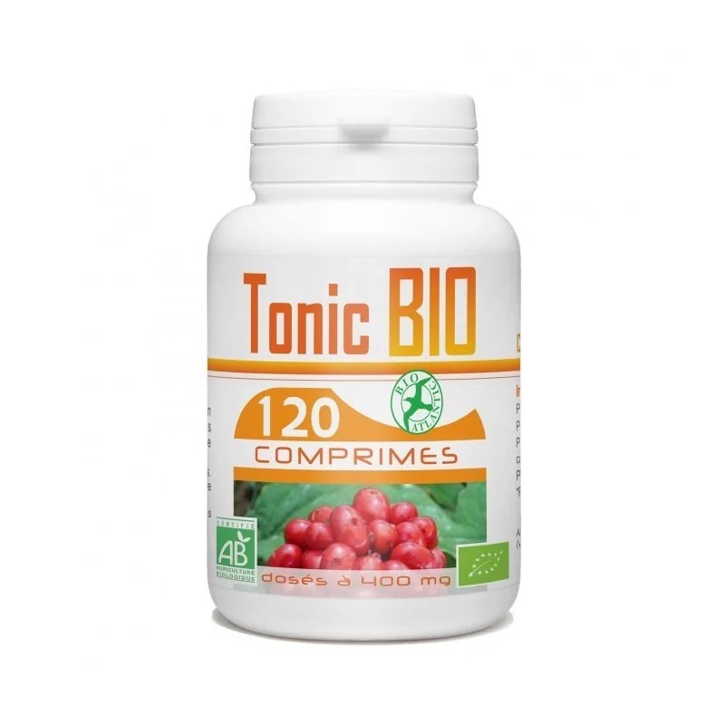 GPH DIFFUSION  Gph diffusion tonic bio echinacea, ginseng rouge, ginkgo 400 mg 120 comprimés