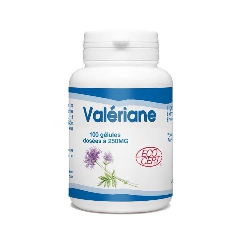 GPH DIFFUSION  GPH DIFFUSION VALÉRIANE BIO - 250 MG - 100 GÉLULES