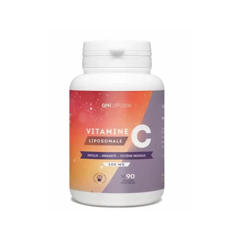 GPH DIFFUSION  Gph Diffusion Vitamine C – Liposomale 200mg – 90 Gélules Végétales