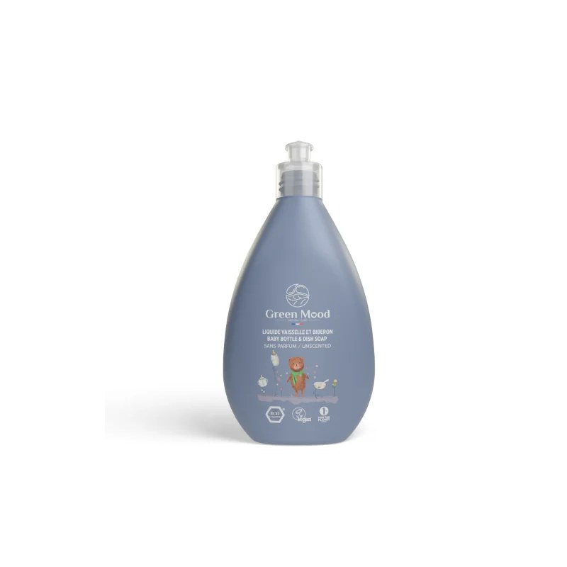 GREEN MOOD GREEN MOOD LIQUIDE VAISSELLE & BIBERON 500ML