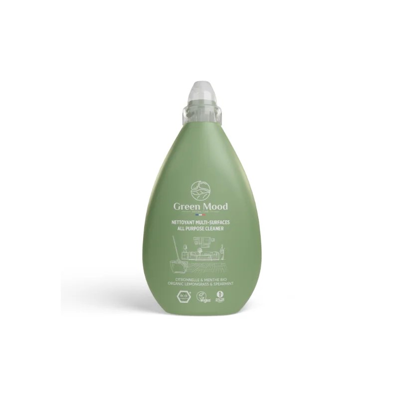 GREEN MOOD GREEN MOOD NETTOYANT MULTI-SURFACES CITRONNELLE MENTHE 1000ML