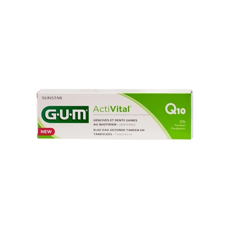 GUM SUNSTAR GUM ACTIVITAL DENTIFRICE GEL 75ML
