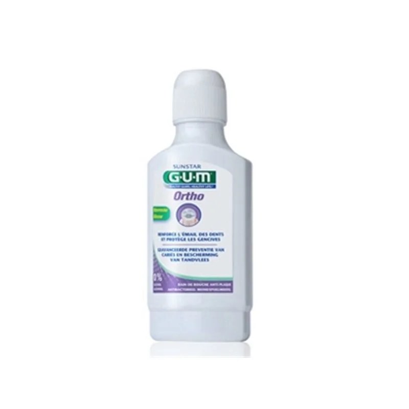 GUM SUNSTAR GUM BAIN DE BOUCHE ORTHO