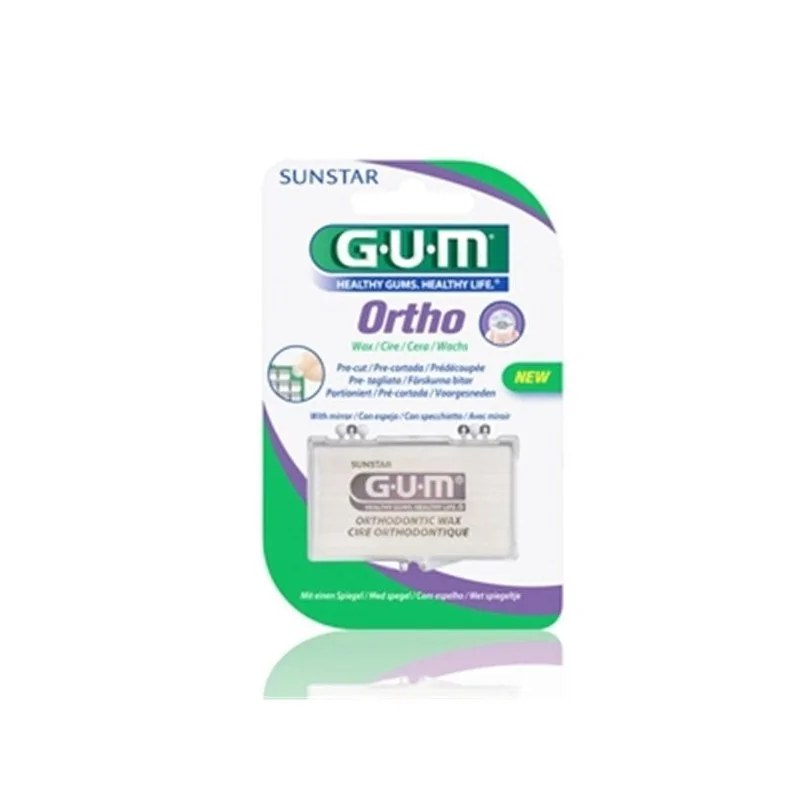 GUM SUNSTAR GUM CIRE ORTHODONTIQUE MENTHOLEE 724