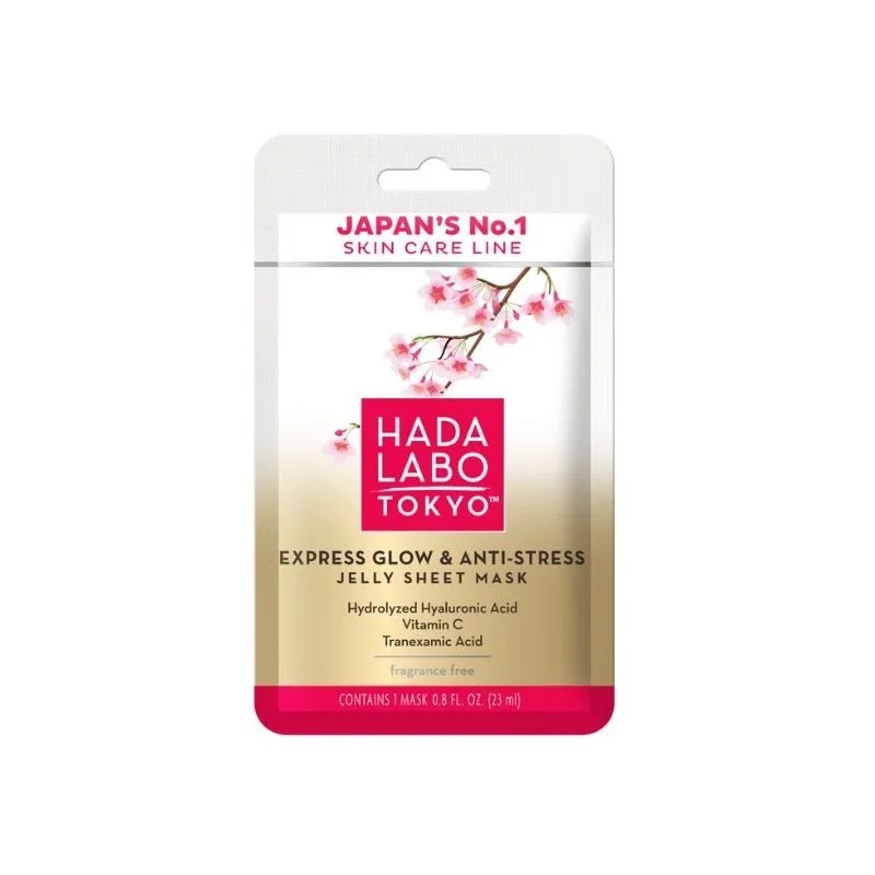Hada Labo HADA LABO EXPRESS GLOW AND ANTI-STRESS JELLY SHEET MASK 20ML