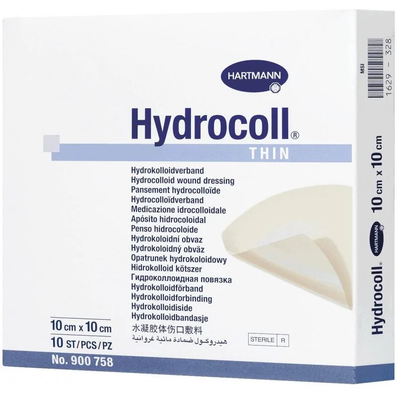 HARTMANN  HARTMANN HYDROCOLL 10 CM X 10 CM, LA BOÎTE DE 10