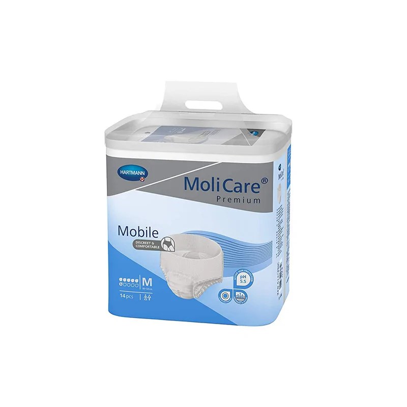 HARTMANN  HARTMANN MOLICARE PREMIUM CHANGE ELASTIC 6GT TAILLE M JOUR 30U