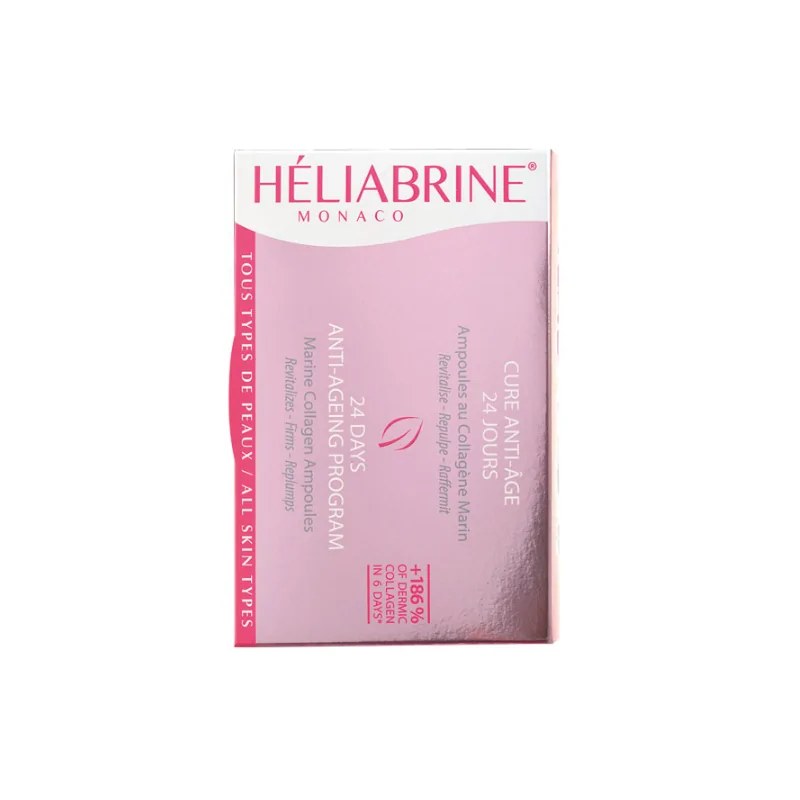 HELIABRINE Heliabrine Ampoules Régénératrices au Collagène Marin