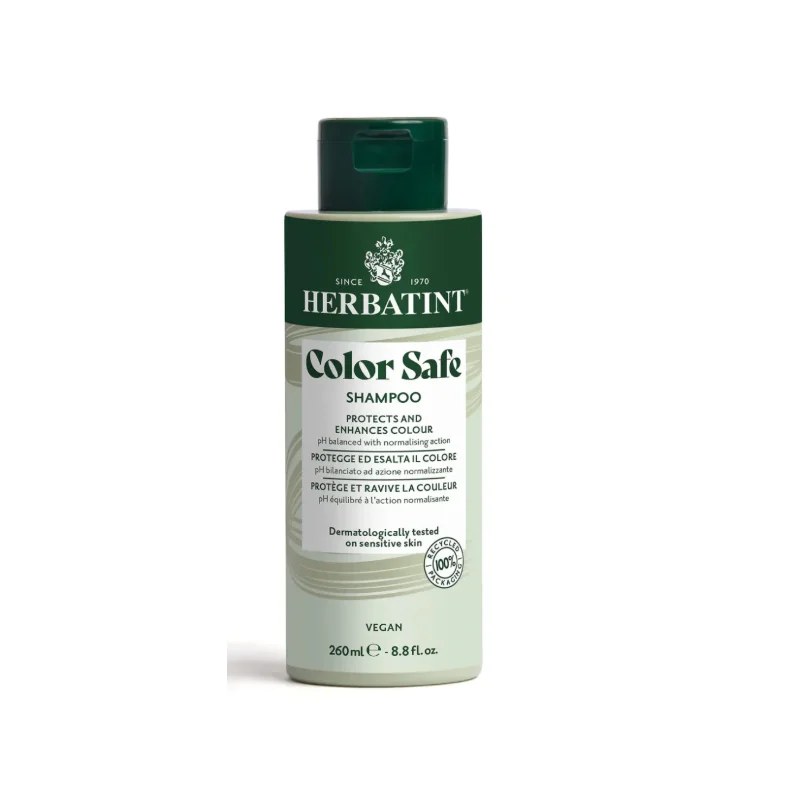 Herbatint HERBATINT COLOR SAFE SHAMPOOING PROTEGE ET RAVIVE LA COULEUR 260ML
