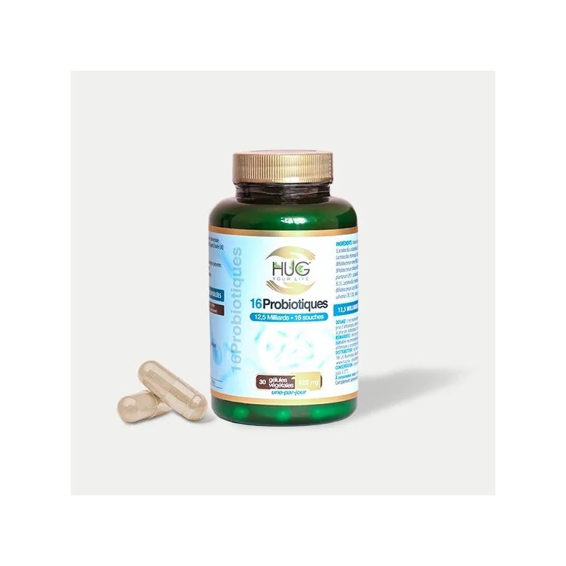 Hug HUG 16 BIOTIQUES 30 GELULES 522 MG