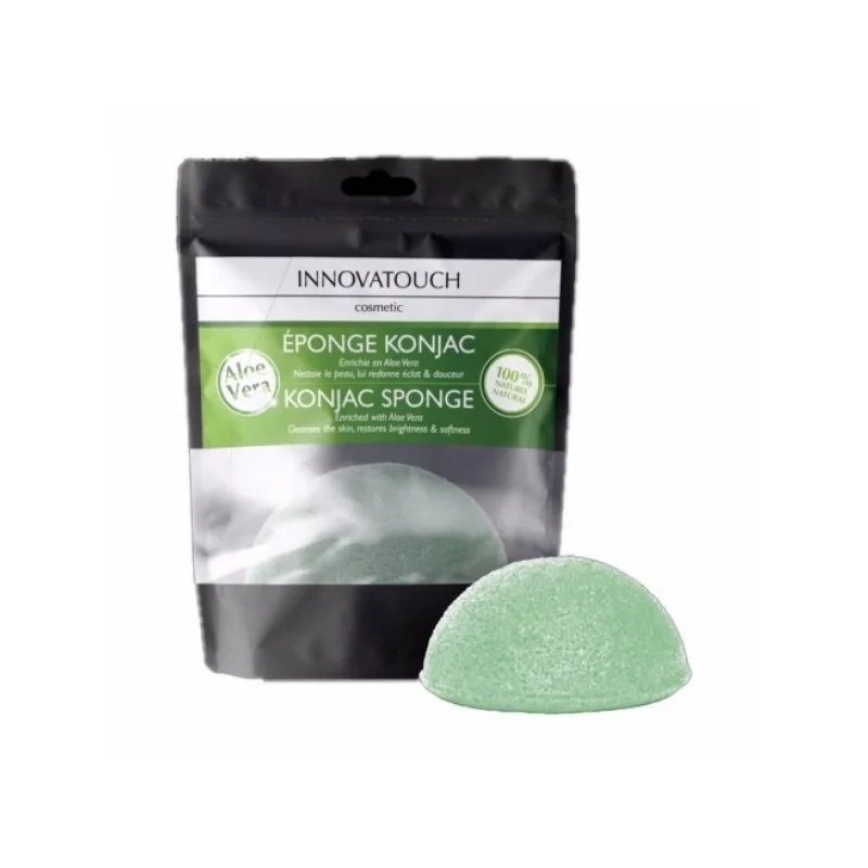 INNOVATOUCH  INNOVATOUCH ÉPONGE KONJAC ENRICHIE EN ALOE VERA