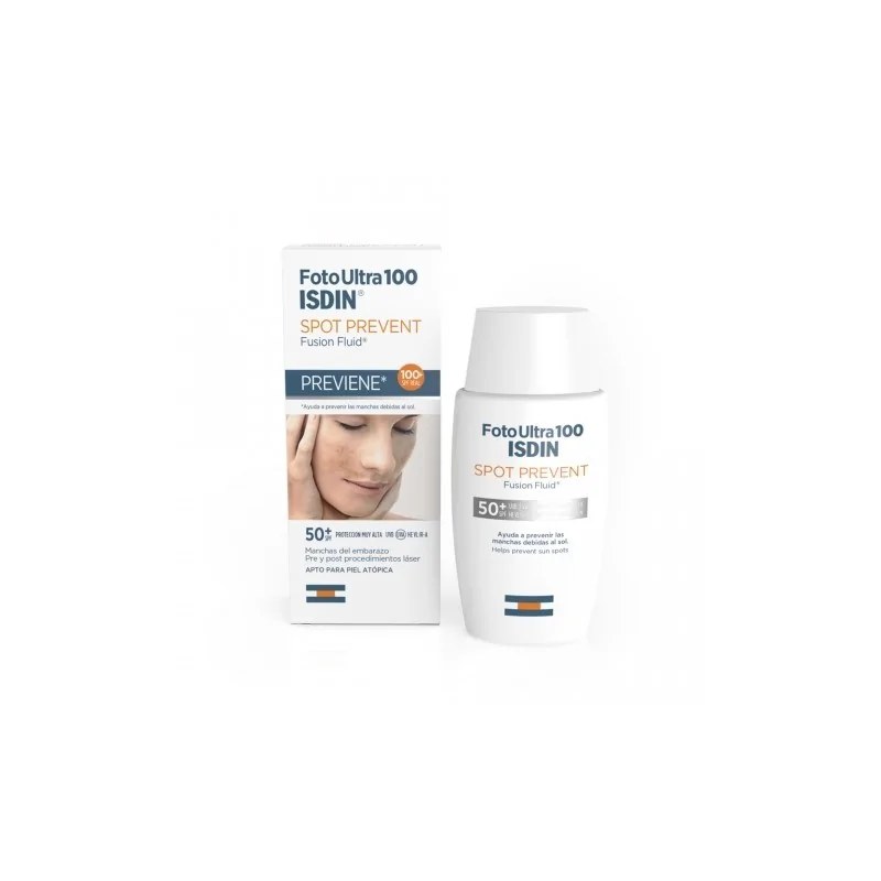 ISDIN  ISDIN Foto Ultra 100 Isdin Spot prevent Fusion Fluid SPF50+ (50ml)