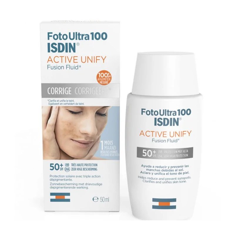 Isdin ISDIN Foto Ultra Active Unify Transparent Spf50+ 50ml