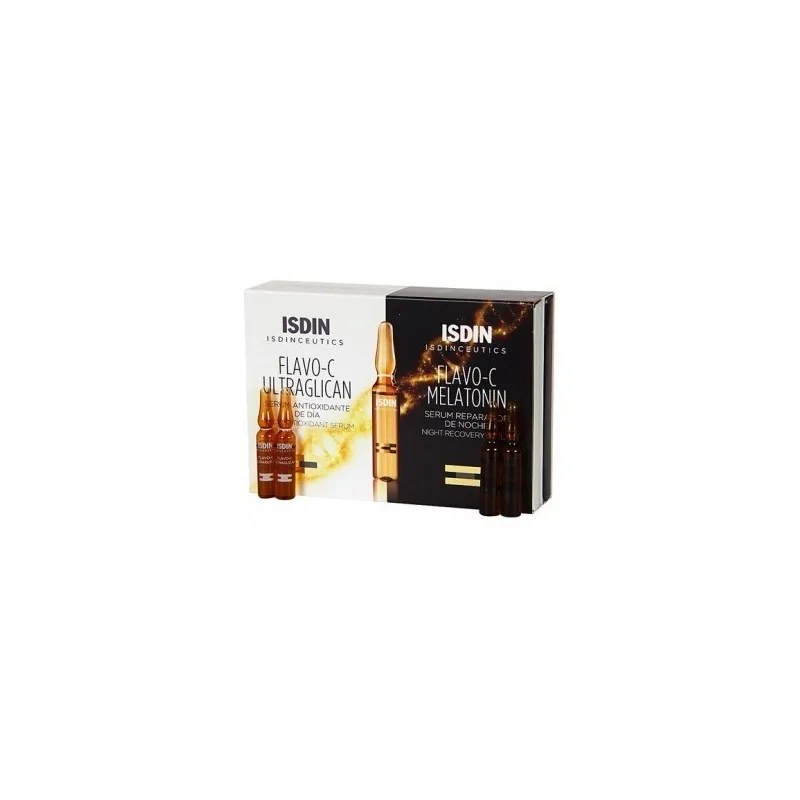 ISDIN  ISDIN ISDINCEUTIQUE FLAVO-C 24H PACK 2+2 Ampoules