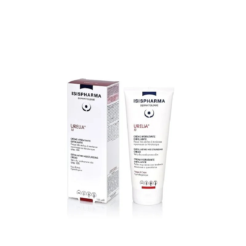 isis pharma Isis pharma urelia 10 crème hydratante exfoliante 150 ml