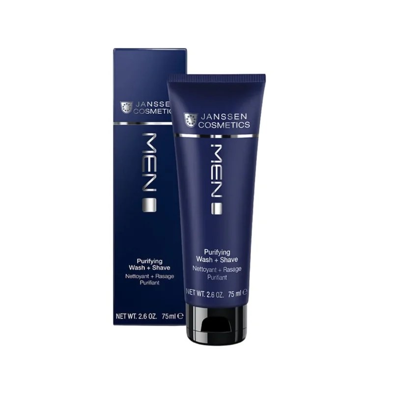 Janssen Cosmetics Janssen Cosmetics Men Nettoyant + Rasage Purifiant 75ml