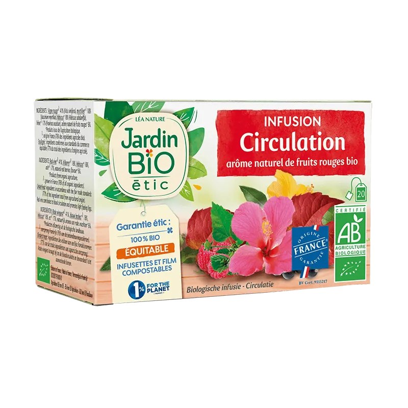 JARDIN BIO JARDIN BIO CIRCULATION SANGUINE VIGNE ROUGE 30G
