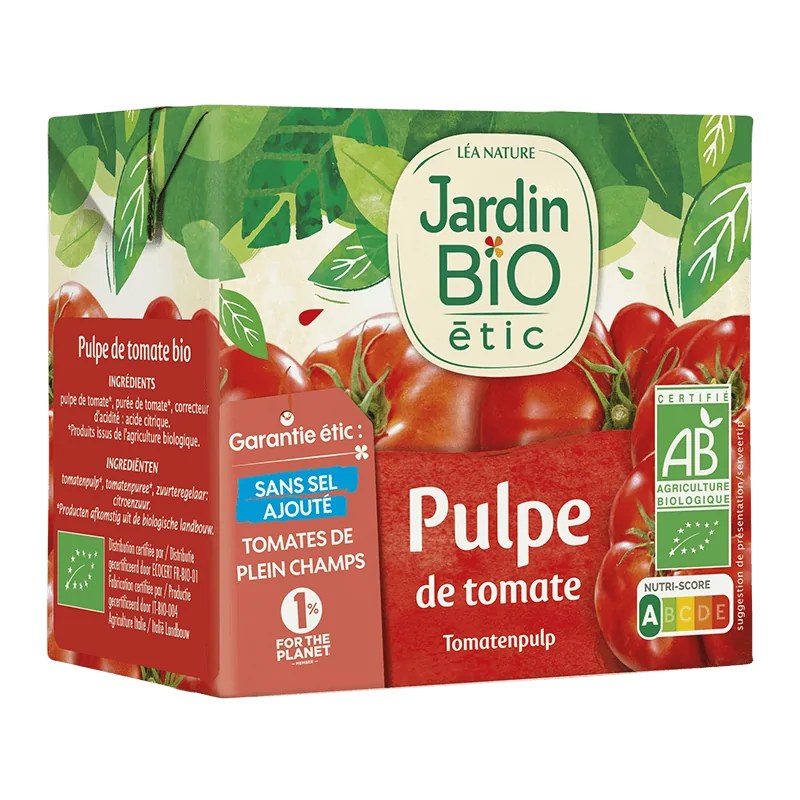 JARDIN BIO JARDIN BIO PULPE DE TOMATE 500ML