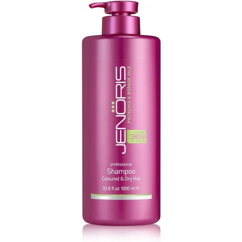 JENORIS Jenoris Shampoo Cheveux Colores et Sec 1000ml