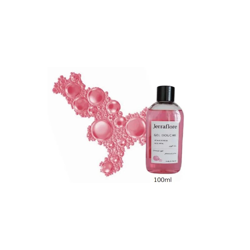 JERRAFLORE JERRAFLORE GEL DOUCHE ROSE 100ml