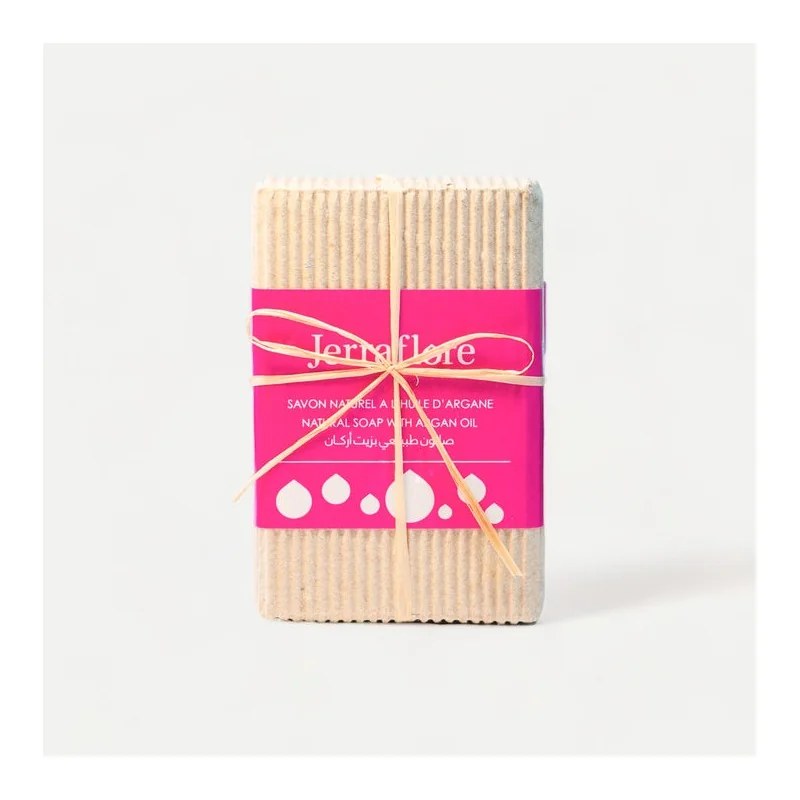 JERRAFLORE JERRAFLORE PAIN A L'ARGANE 100g Savon Naturel, Visage Et Corps