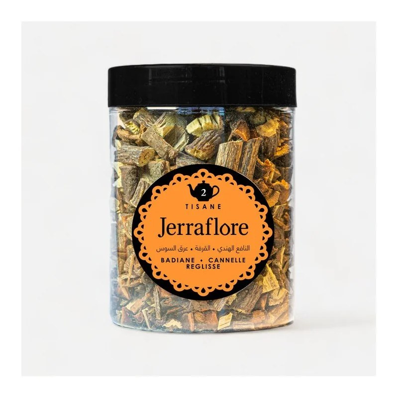 JERRAFLORE JERRAFLORE TISANE N°2 150g Tisane Digestive Et Tonifiante