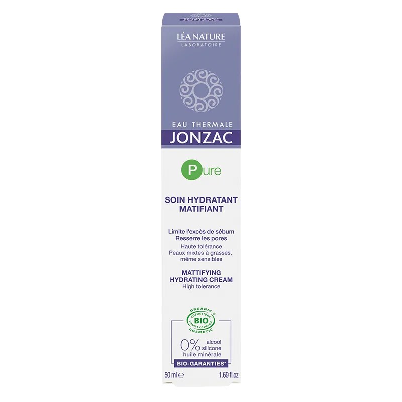 Jonzac JONZAC SOIN HYDRATANT MATIFIANT 50 ml — vue 2