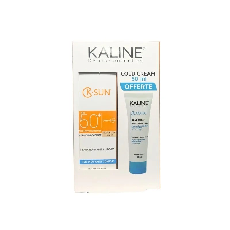 KALINE Kaline Ecran Naturelle Claire 50ml + Cold Cream Pack