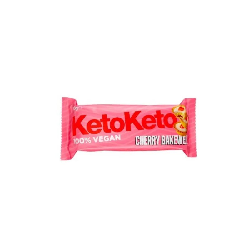Keto Keto Keto Keto Barre cerise et amandes 50g - Vegan