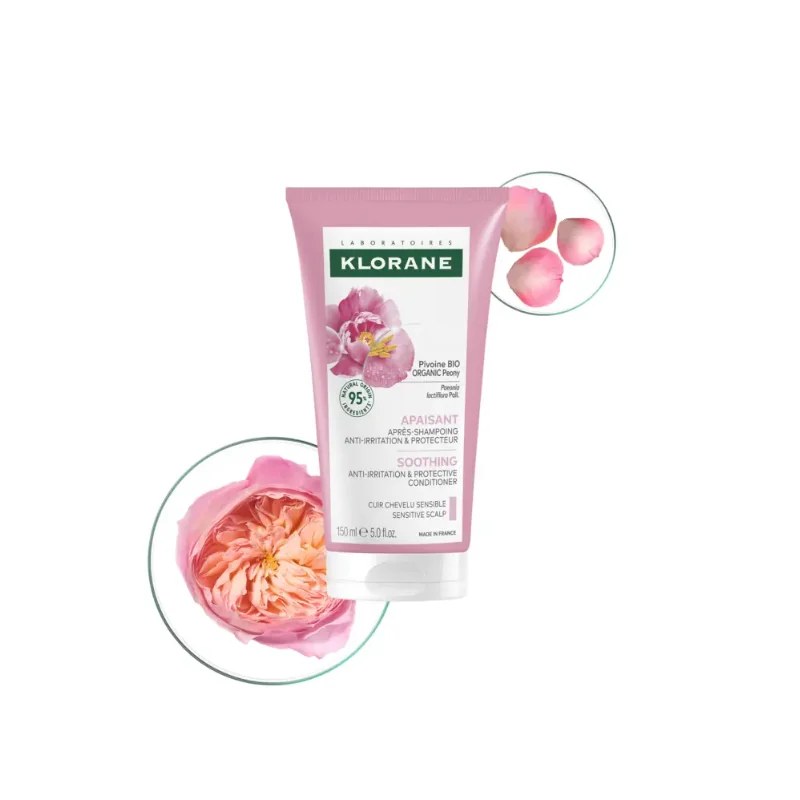 KLORANE Klorane Baume Apres-Shampoing Apaisant a la pivoine 150ml