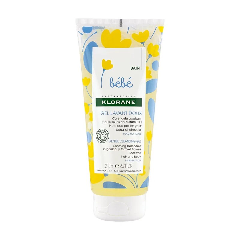 KLORANE KLORANE BEBE GEL DOUCEUR MOUSSANT 200ml