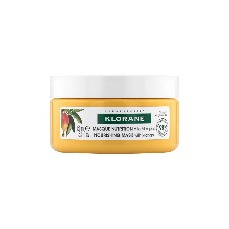 KLORANE Klorane - Masque nutrition à la Mangue - Cheveux secs 150 ml