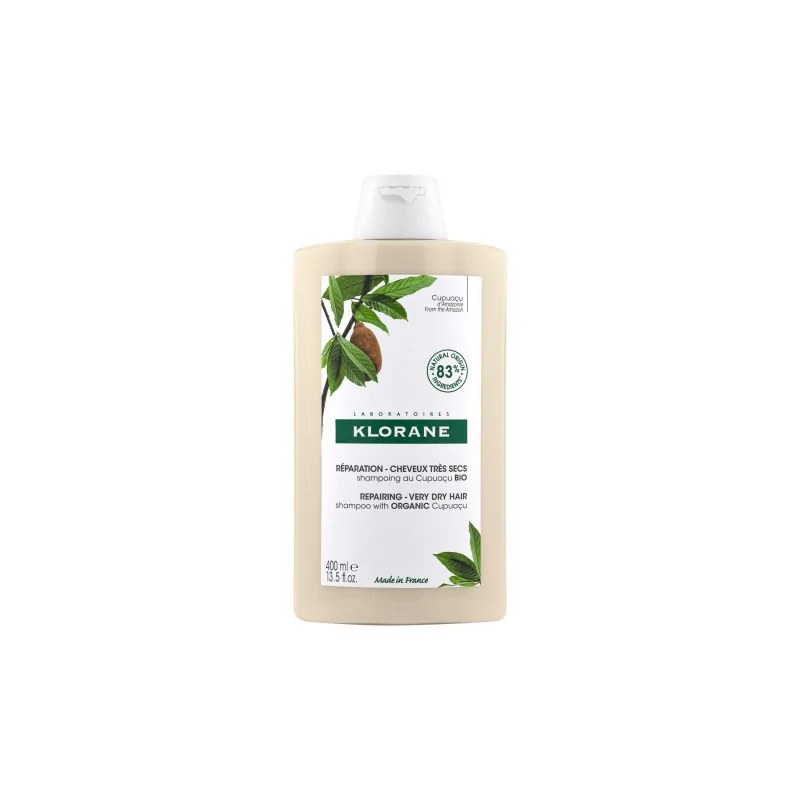 KLORANE Klorane - Shampoing Réparation au Cupuaçu BIO - Cheveux très secs 400 ml
