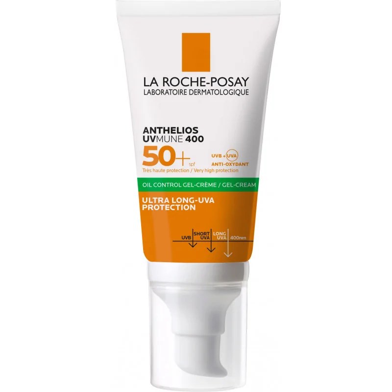 LA ROCHE-POSAY LA ROCHE POSAY ANTHELIOS UVMUNE 400 GEL CREME OIL CONTROL INVISIVLE 50 ML