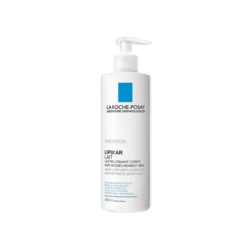 LA ROCHE-POSAY LA ROCHE-POSAY LIPIKAR LAIT 400ML RELIPIDANT CORPS ANTI-DÉSSÈCHEMENT