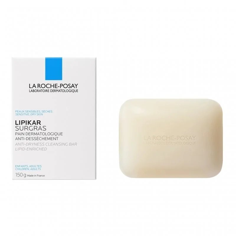 LA ROCHE-POSAY LA ROCHE-POSAY LIPIKAR PAIN PHYSIOLOGIQUE PEAU SENSIBLE SÈCHE 150G