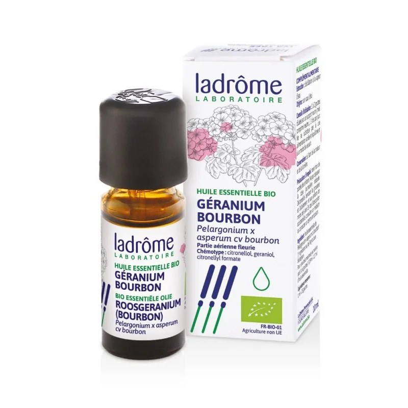 LADRÔME  LADROME HUILE ESSENTIELLE DE GERANIUM 10ML