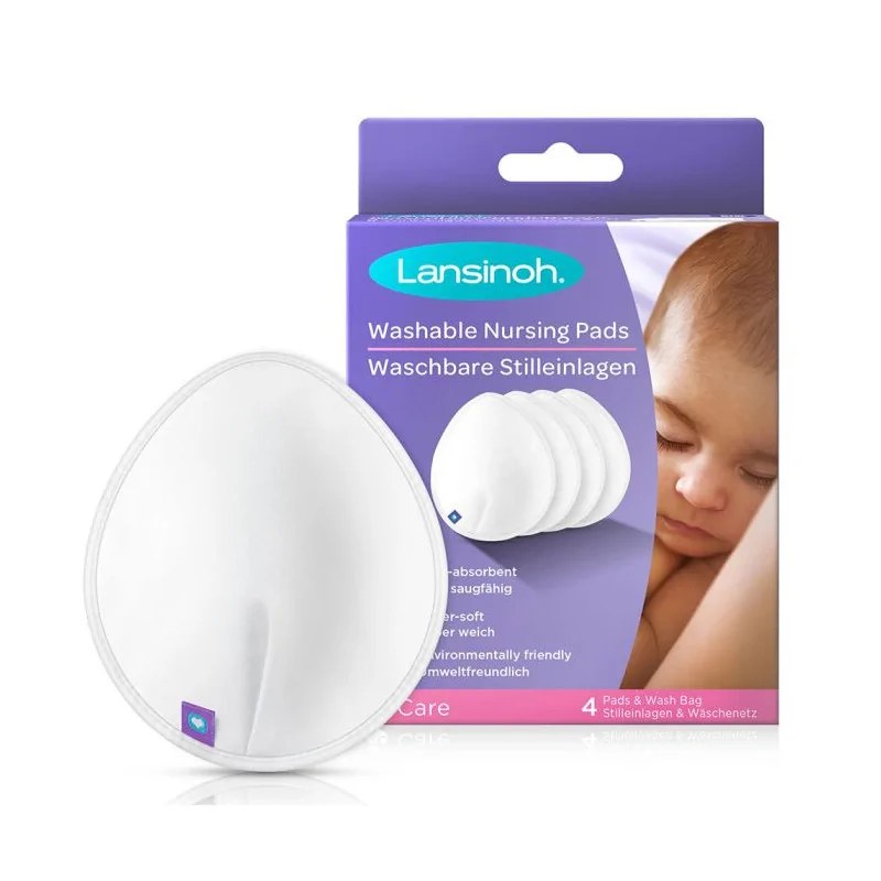 LANSINOH LANSINOH Coussinet D'allaitement Lavable 4 UNITES