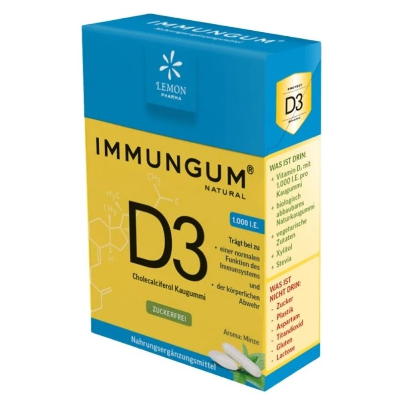 LEMON PHARMA LEMON PHARMA IMMUNGUM NATURAL D3