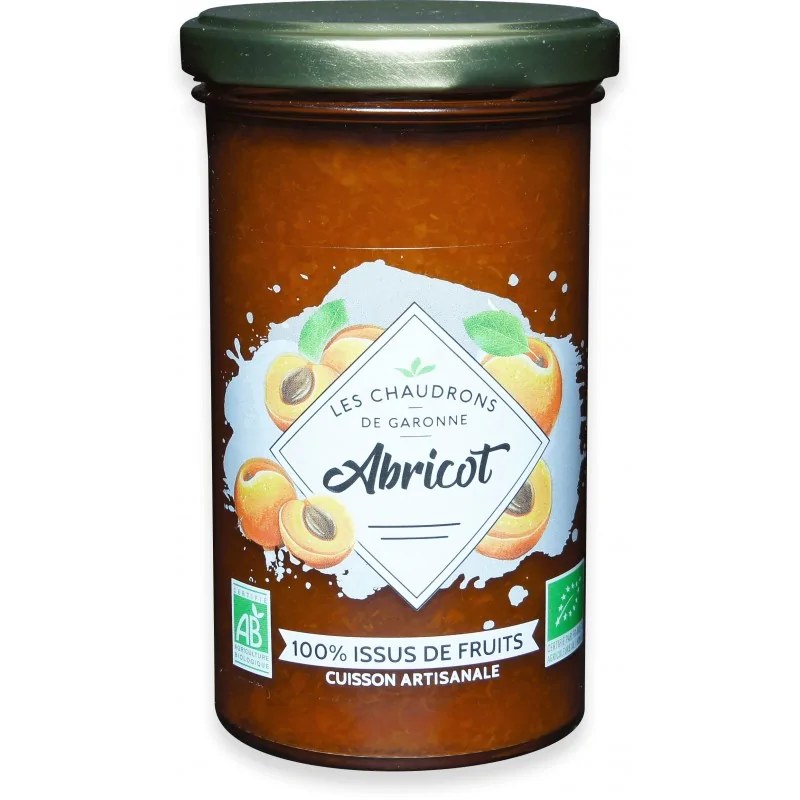 Les Chaudrons Les Chaudrons de Garonne Préparation 100% Fruits Abricot 275g