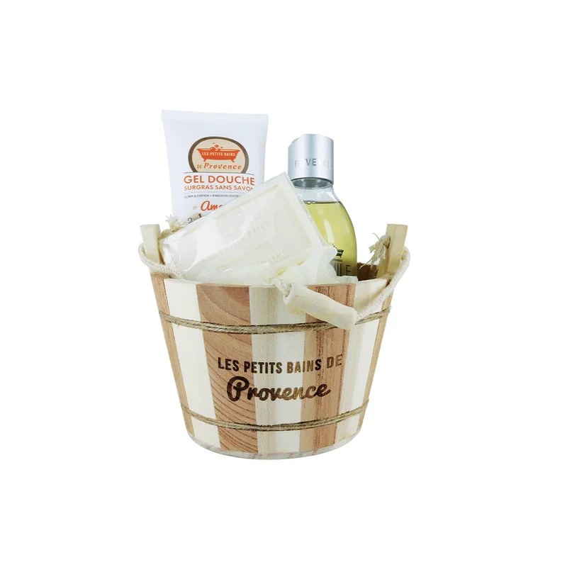 LES PETITS BAINS DE PROVENCE LES PETITS BAINS DE PROVENCE Coffret bain huile d'amande